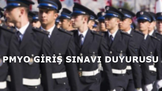 PMYO Giriş Snavı Duyurusu