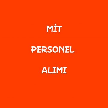 MİT Personel Alımı