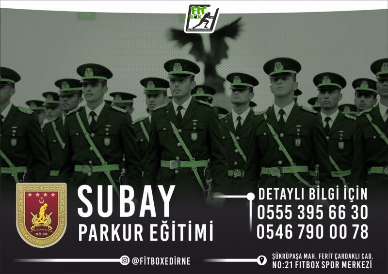 Edirne Subaylık Parkuru Subaylık Hazırlık Kursu