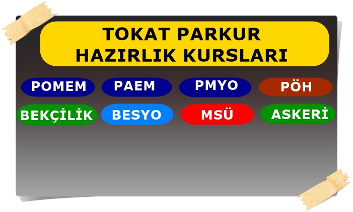 Tokat Pomem Parkuru Parkur Hazırlık Kursu